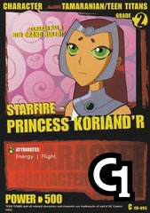 Starfire-Princess Koriand'r - Foil